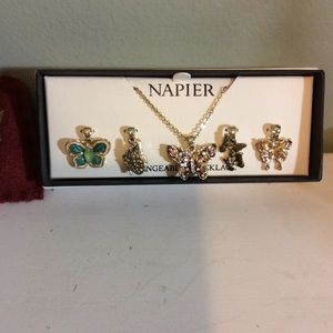 Sale Napier Butterfly Necklace